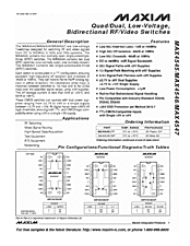 DataSheet MAX4545 pdf
